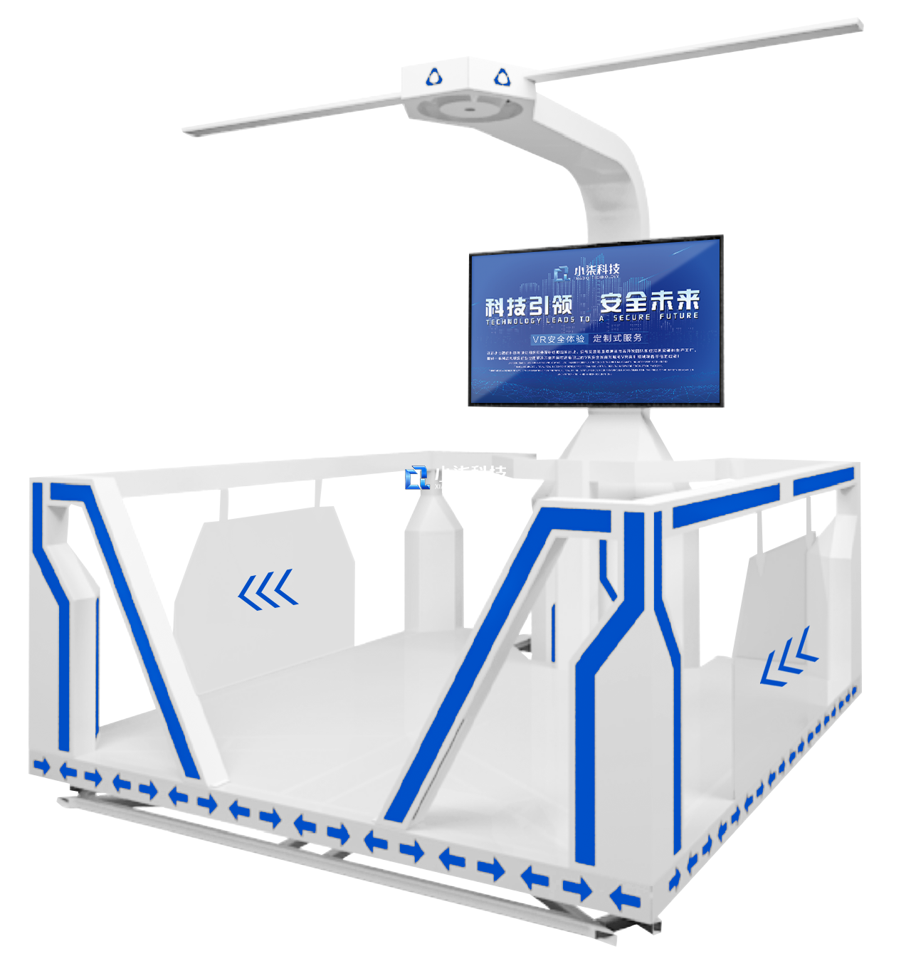 VR模拟体验坠落平台